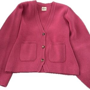 Pink Khaite Scarlet cardigan